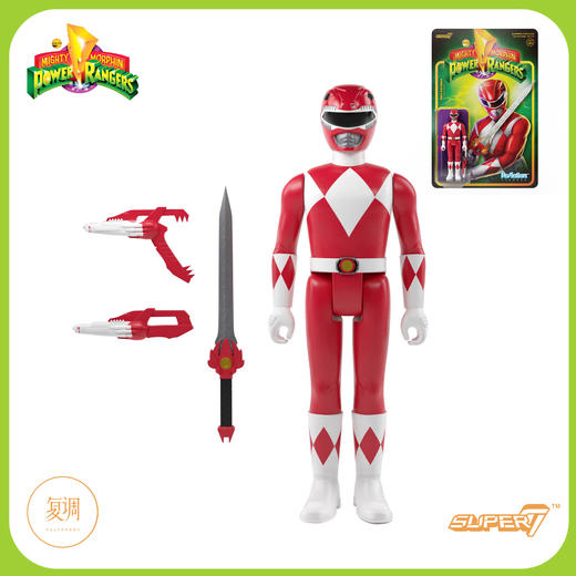 现货 Super7 恐龙战队 大兽神 Power Rangers 复古 挂卡 商品图11