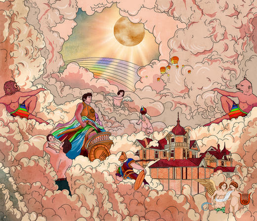 The Insane Artists  颜色烟火 NO.8637 /A 真丝人丝 商品图0