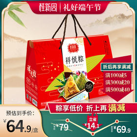 【祥悦粽】2021桂新园端午家乡粽礼盒