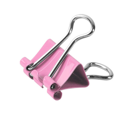 齐心彩色长尾票夹4#/24MM/B3634（48个/筒） 商品图1