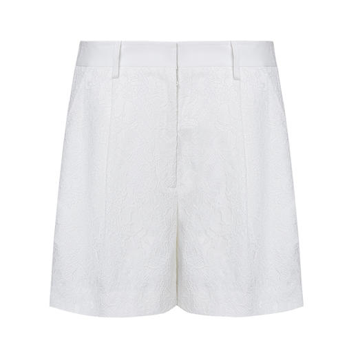 VIMAGE纬漫纪女夏季新款时尚通勤百搭洋气蕾丝显瘦短裤V1505119 商品图5