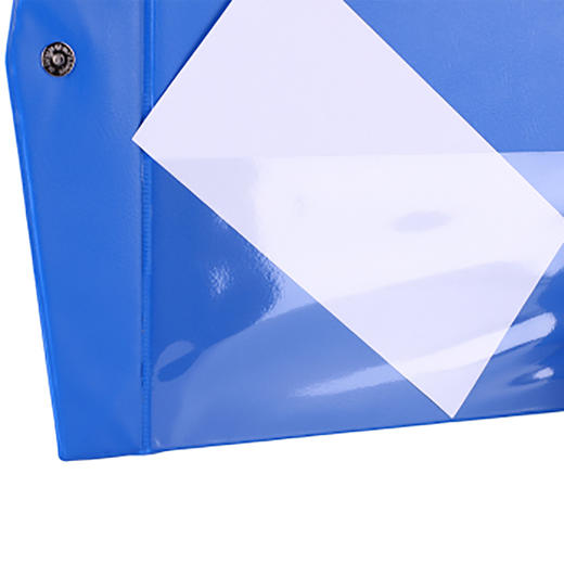 齐心 办公磁扣式PVC档案盒 A4 文件盒 办公档案盒 灰色 A1297 55mm 商品图4