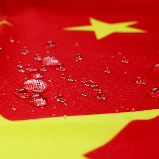 河北防水国旗1号2号3号4号5号6号纳米防水中国国旗纳米防水党旗团旗五星红旗大红旗旗帜广告旗班旗公司旗 商品图2