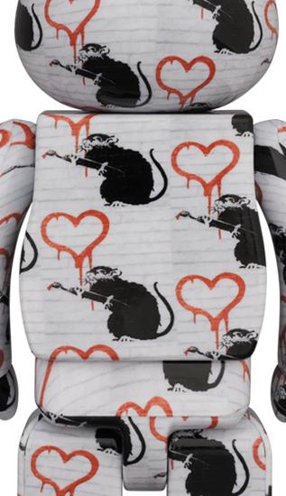 收藏系列 Be@rbrick 400%系列 爱心鼠 商品图3