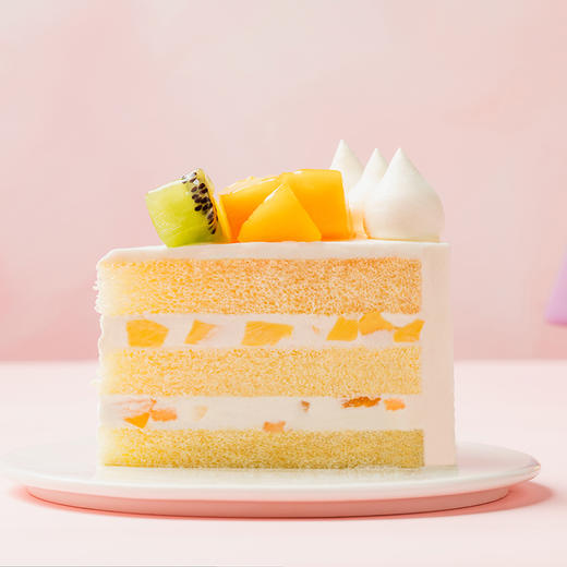 【小朋友都喜欢】恐龙快跑儿童蛋糕，嫩滑芒果搭配酸甜奇异果，香醇细腻开启快乐的节日时光（武汉） 商品图5