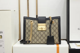 原厂正品皮#Padlock系列.黑色小号