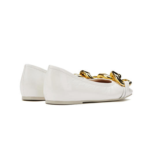 西村名物2021夏季链条休闲单鞋X21AE16221 商品图3