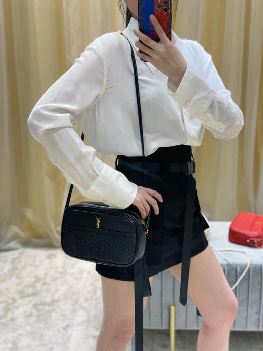 YSL菱格相机包-百搭黑 商品图2