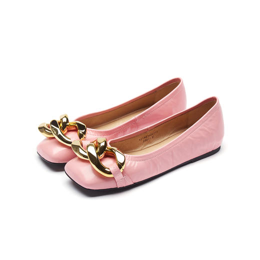 西村名物2021夏季链条休闲单鞋X21AE16221 商品图1