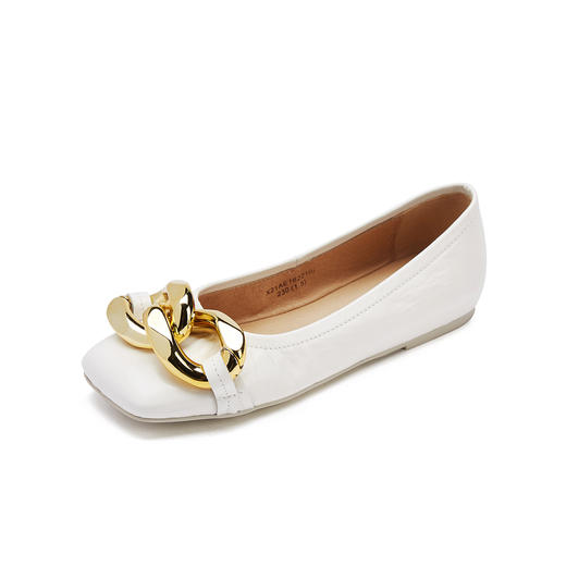 西村名物2021夏季链条休闲单鞋X21AE16221 商品图2