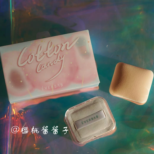 everbab棉花糖气垫粉扑海绵 超软不吃粉化妆棉粉底液专用脸部定妆 商品图3