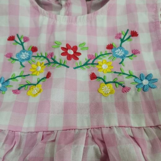 棉果果夏季 女童无袖连衣裙M222702218276 商品图4