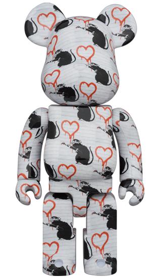 收藏系列 Be@rbrick 400%系列 爱心鼠 商品图1