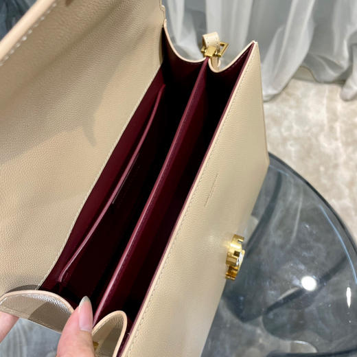 CASSANDRA_公文包-杏色金扣 商品图5