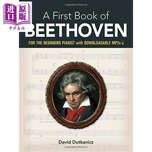 预售 【中商原版】A First Book of Beethoven 进口艺术 我的第一本贝多芬书 商品图0