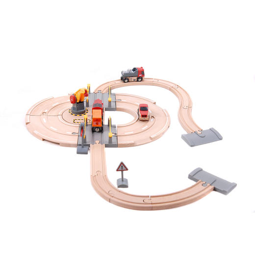 BRIOBrio火车系列货运卡车轨道套装33208 商品图40