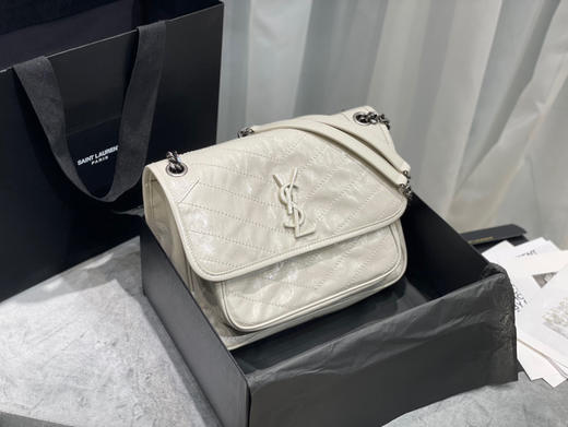 【原厂皮 NIKI】新版本（中号）-奶白色 商品图2