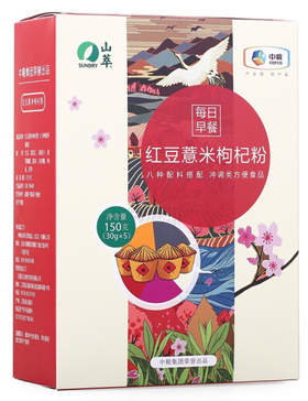 中粮山萃红豆薏米枸杞粉150g