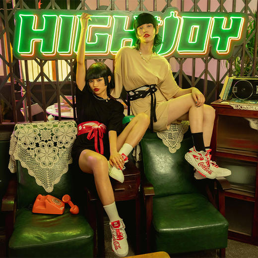 【凉感面料】火锅国潮系列刺绣 带腰封 落肩袖短袖/短裤 商品图3