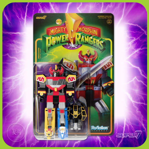 现货 Super7 恐龙战队 大兽神 Power Rangers 复古 挂卡 商品图5