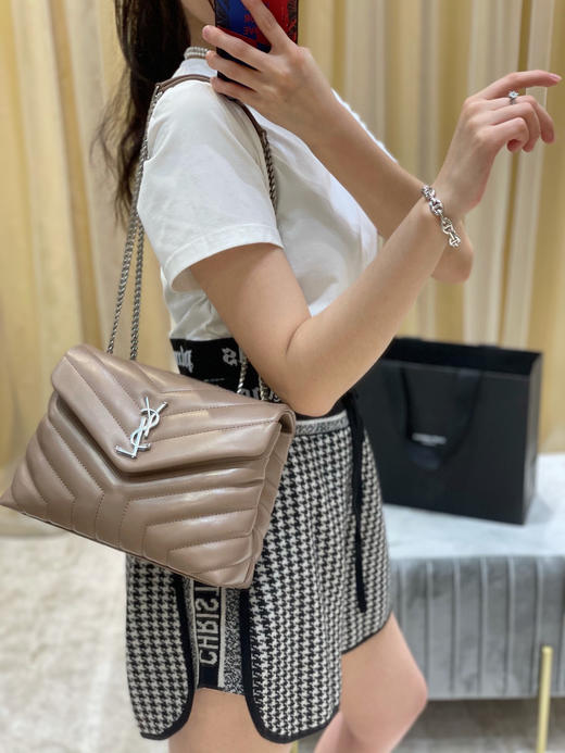 LOULOU小号-裸杏色 商品图0