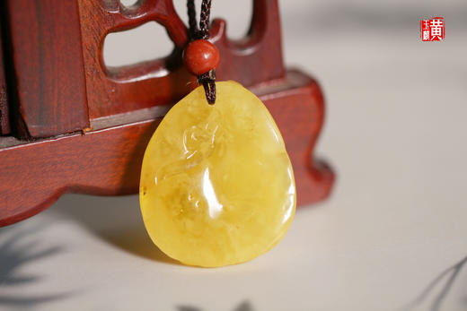【如鱼得水】蜜蜡鱼吊坠 商品图2