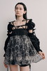 Deconstruct Long Sleeve Dress/silk 商品缩略图0