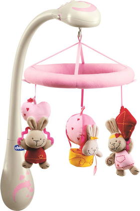 智高粉色小兔床铃00071497000000