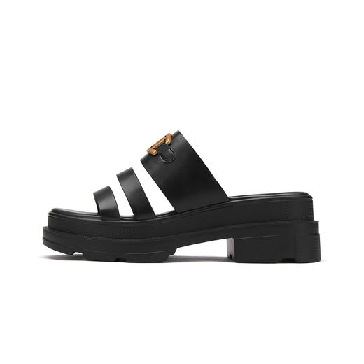 21年夏季新款包头凉鞋铆钉时装凉鞋高跟后空尖头女凉鞋T21BJ23851 商品图2