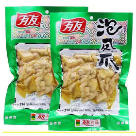 【9.9元/袋】有友山椒泡凤爪210g（0800781）