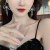 【C圈设计感】925银耳钉女蝴蝶结耳坠复古新品款耳环耳饰时尚饰品 商品缩略图1