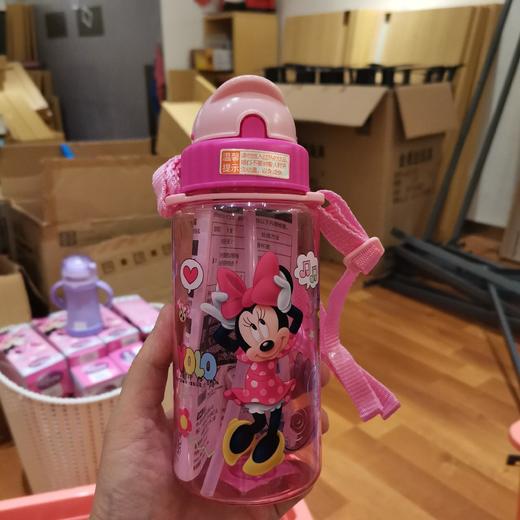 联众米妮系列时尚吸管杯/420ML/HM3168N/透明玫红 商品图2