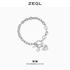 ZEGL爱心ot扣甜酷手链女ins小众设计复古冷淡风个性气质手饰配饰 商品缩略图3