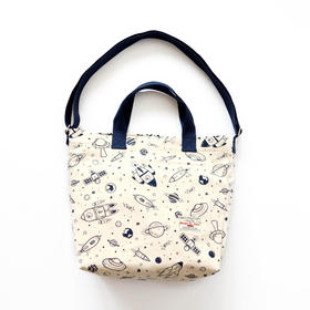 HUJI祤集HoriSling手提斜挎包插画宇宙飞船