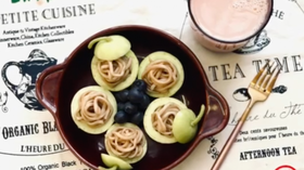 草莓奶/黄瓜荞麦面/蓝莓【我用早餐叫醒你-35】