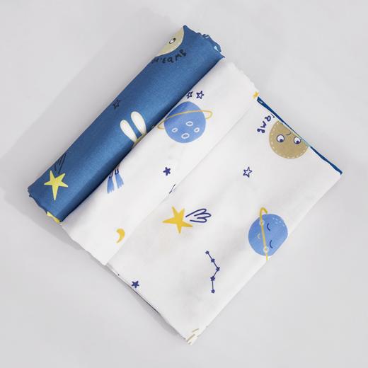 【分销】绘睡婴童竹棉纱布襁褓巾/纱布毯 商品图6