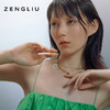 ZENGLIU设计师小雏菊双层硬币项链女ins冷淡风小众叠戴多层锁骨链 商品缩略图4