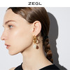 ZEGL淡水珍珠耳坠耳环女高级感轻奢复古巴洛克耳钉耳扣个性耳饰品 商品缩略图2