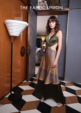 THE FABRIC UNION「海上梦旅」系列服装 休闲度假连衣裙