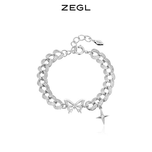 ZEGL设计师高级感蝴蝶星星手链女轻奢小众设计精致复古手饰品配饰 商品图1