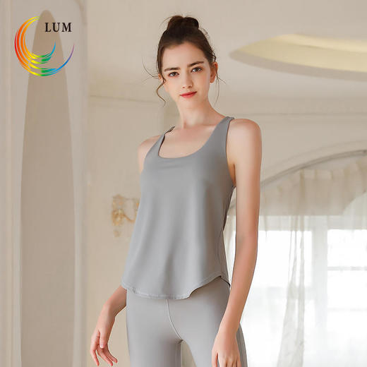 LUM29775露檬新款瑜伽背心 商品图1