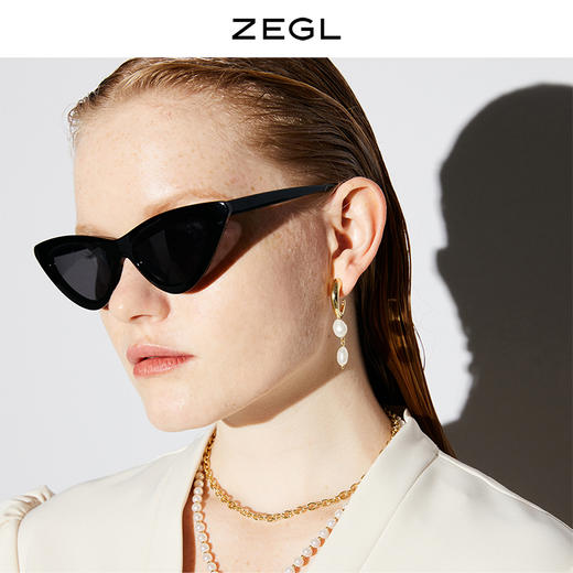 ZEGL不规则异形淡水珍珠耳环女轻奢复古巴洛克耳钉925银针耳饰品 商品图0