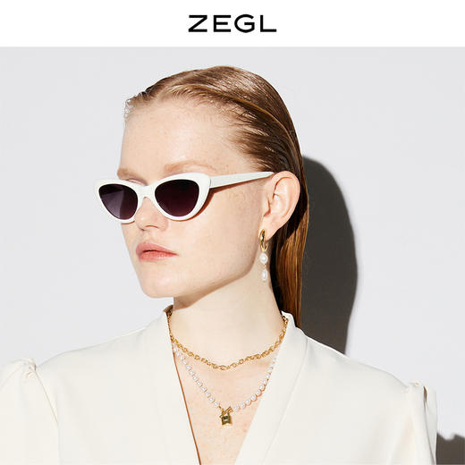 ZEGL不规则异形淡水珍珠耳环女轻奢复古巴洛克耳钉925银针耳饰品 商品图4