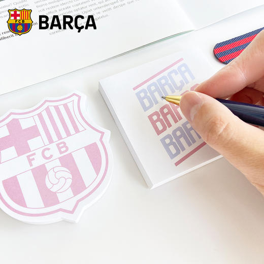 巴塞罗那官方商品丨加厚便利贴便签办公学生足球礼物巴萨周边 商品图2