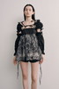 Deconstruct Long Sleeve Dress/silk 商品缩略图1