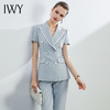 IWY/蓝色高端职业套装女时尚气质休闲短袖西装正装通勤工作西服
CP1167 商品缩略图0