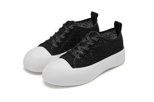 西村名物2021秋新款街头球鞋运动板鞋网红国潮休闲鞋女X21CM32911 商品图1