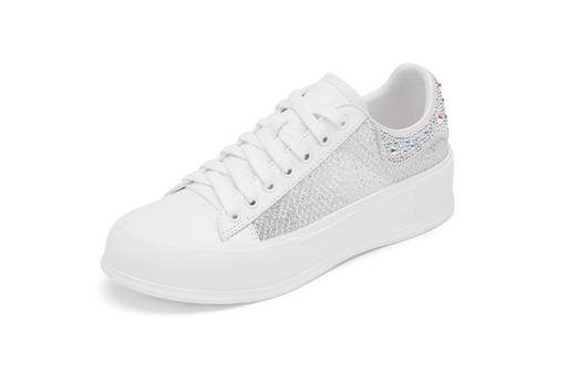 西村名物2021夏季新款镂空满钻休闲时尚运动鞋X21AM15451 商品图1