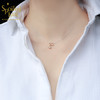 spoiledbrat jewelry小咸水面包金银配彩色宝石项链 商品缩略图2