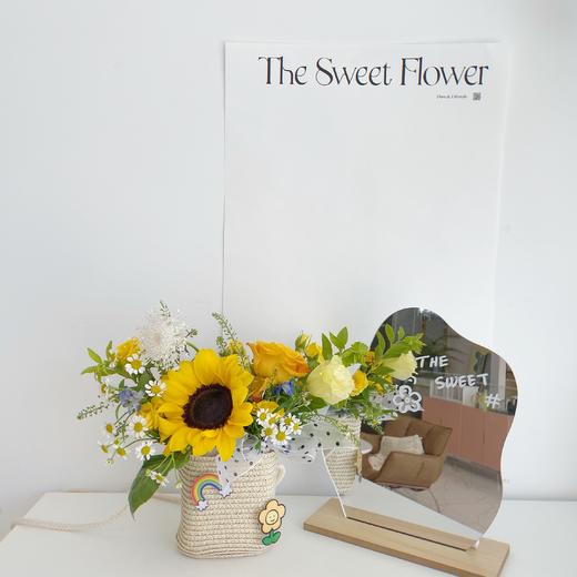 花艺  可爱万岁· 背包花篮（提篮装饰随机） 商品图4